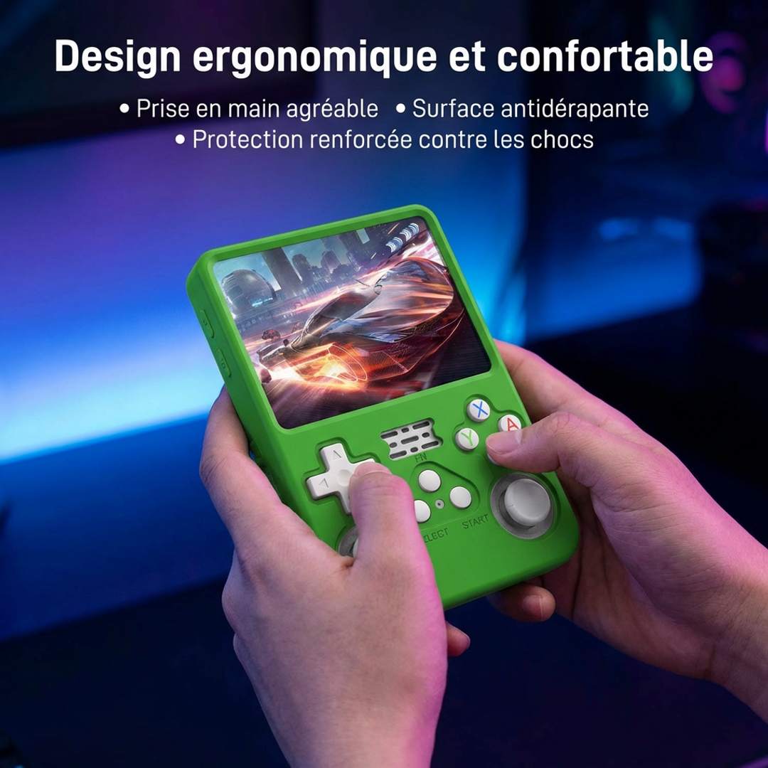 Coque Mémoire™ — Protection Silicone pour Console Mini Mémoire™