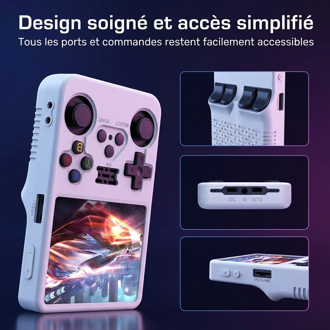 Coque Mémoire™ — Protection Silicone pour Console Mini Mémoire™