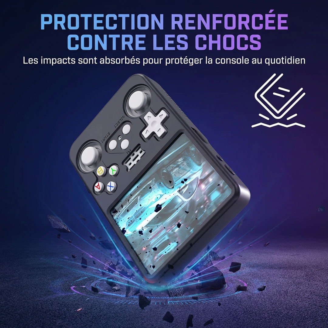 Coque Mémoire™ — Protection Silicone pour Console Mini Mémoire™